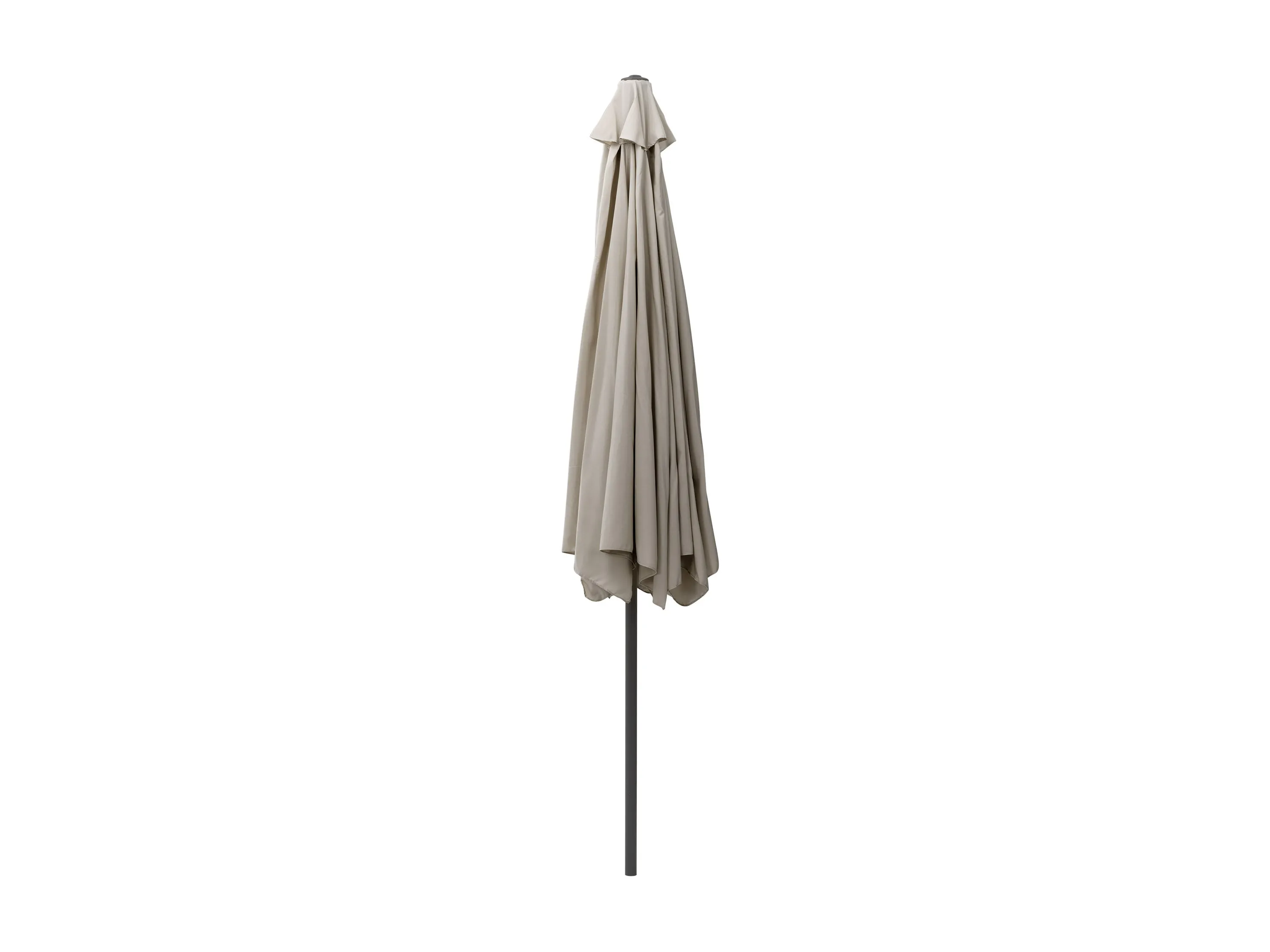 10ft Round Grey Patio Umbrella