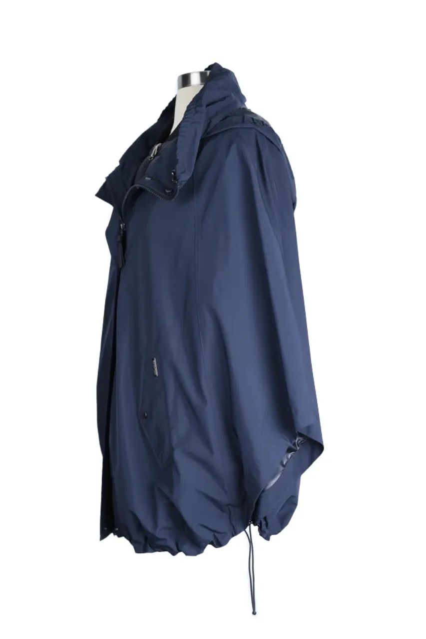 2 in 1 Rain Poncho W/ Down Padding