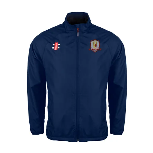 3 Cricket  Junior's Navy Velocity Rain Jacket