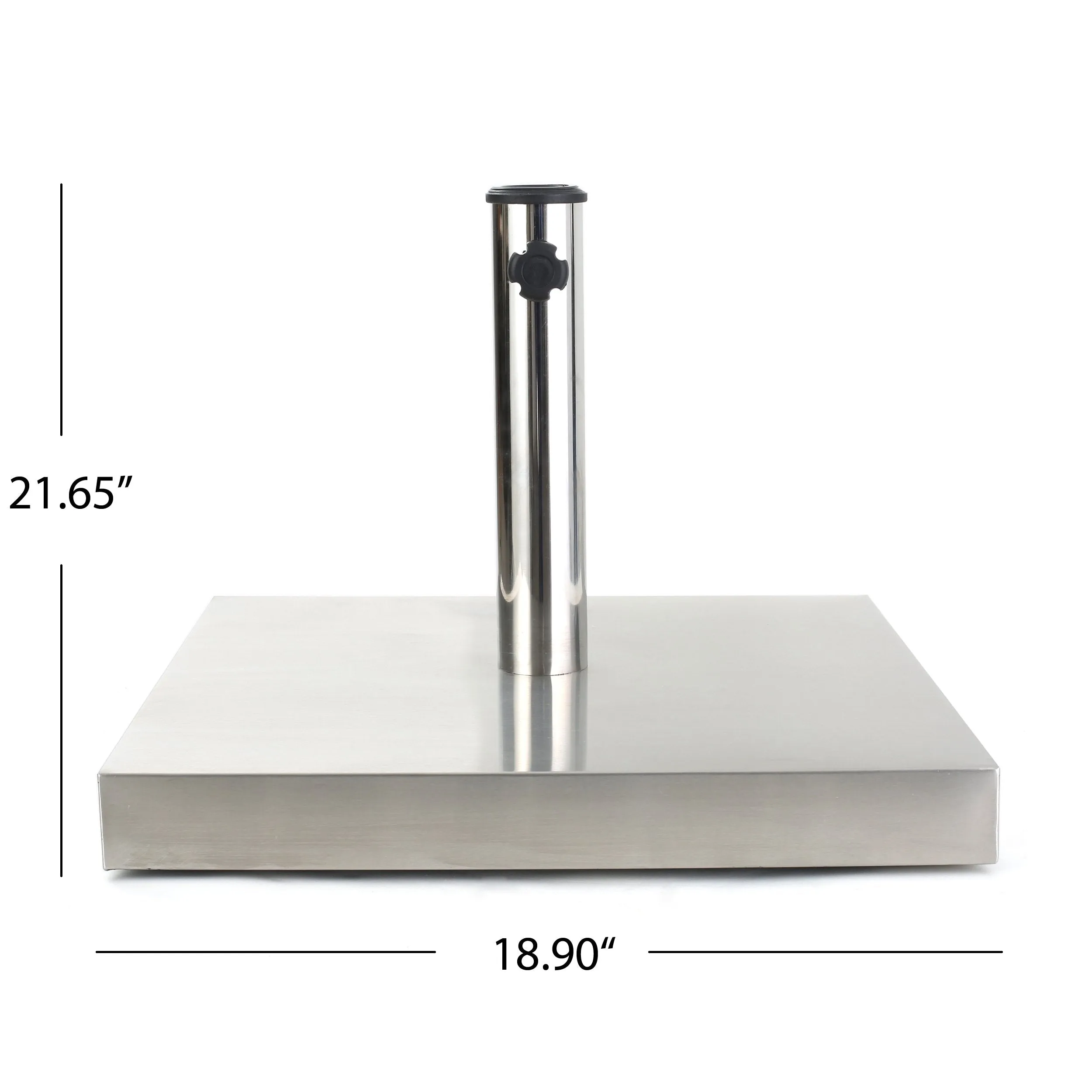 66lbs Stainless Steel Square Umbrella Base - NH514003