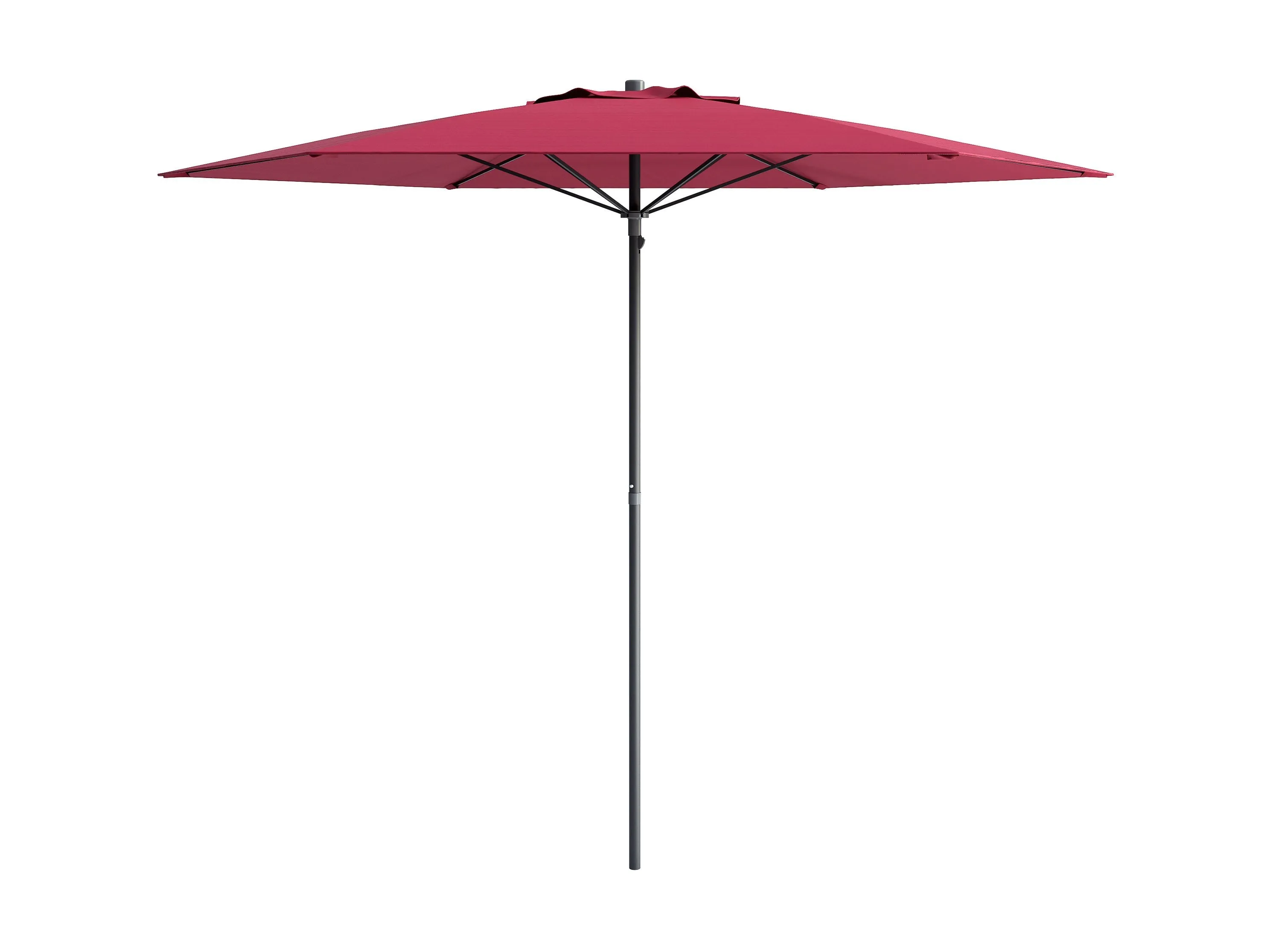 7.5ft Wine Red Beach Umbrella