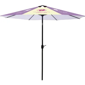 9FT Custom Patio Umbrella for Outdoor Market Table