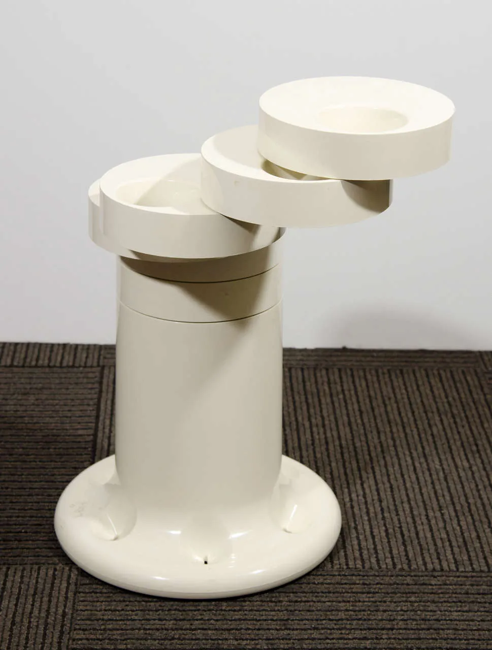 Contemporary Anonima Castelli Pluvium Umbrella Stand - Modernist Design with Italian Craftsmanship.