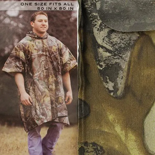 Apparel Camo Poncho AP