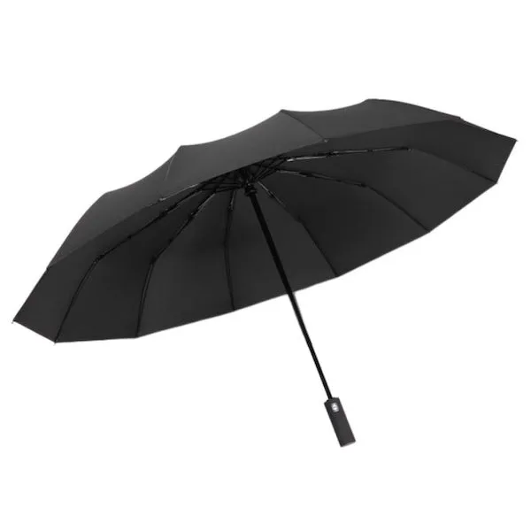 Black Automatic Rain Umbrella