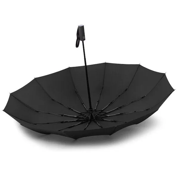 Black Automatic Rain Umbrella