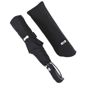 Black Automatic Windproof Umbrella