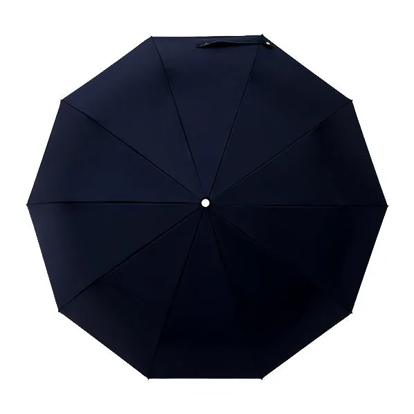 Black Folding Windproof Umbrella