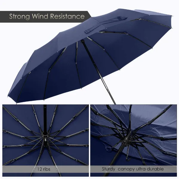 Blue Classic Travel Umbrella