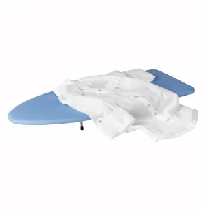 Blue Compact Tabletop Ironing Board