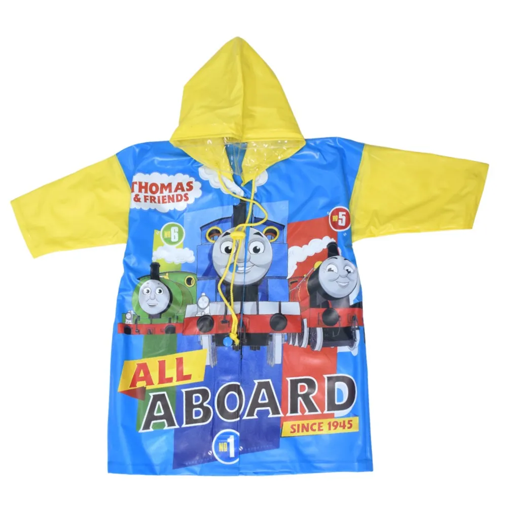 Blue Thomas & Friends Engine Half Sleeves Raincoat