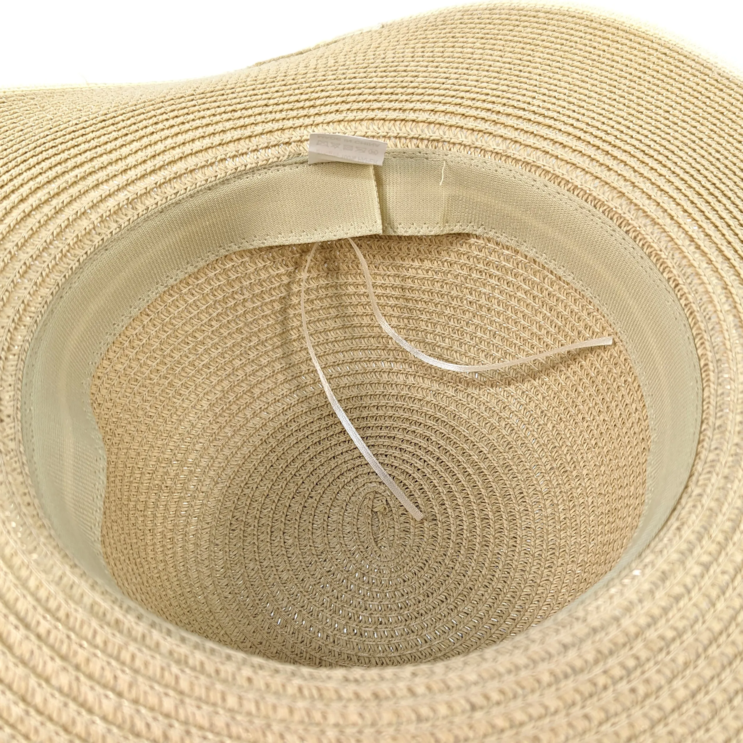 Bold Daisy Wide Brim Foldable Hat - Natural