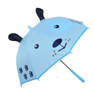 Boy's Blue Dog Motif 17" Umbrella