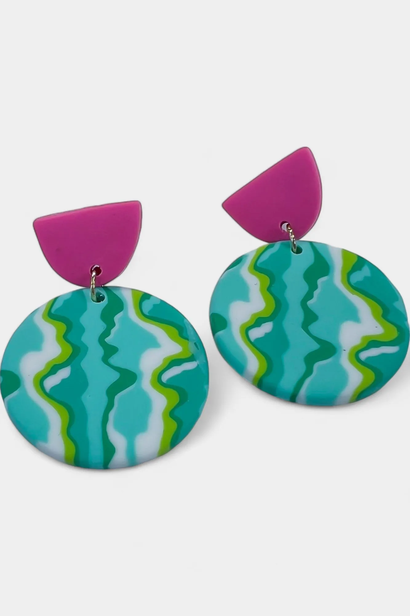 Camo Abstract Polly Earrings