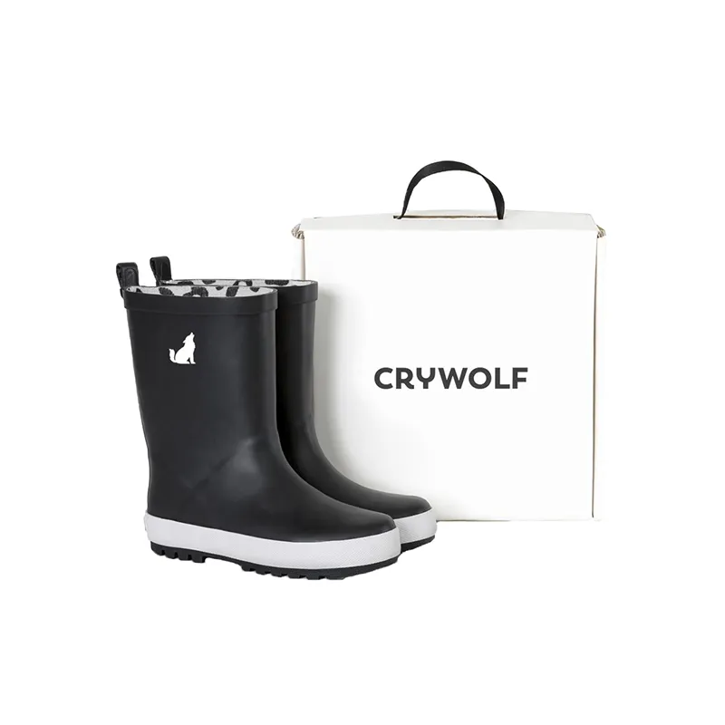 Crywolf Rain Boots - Black