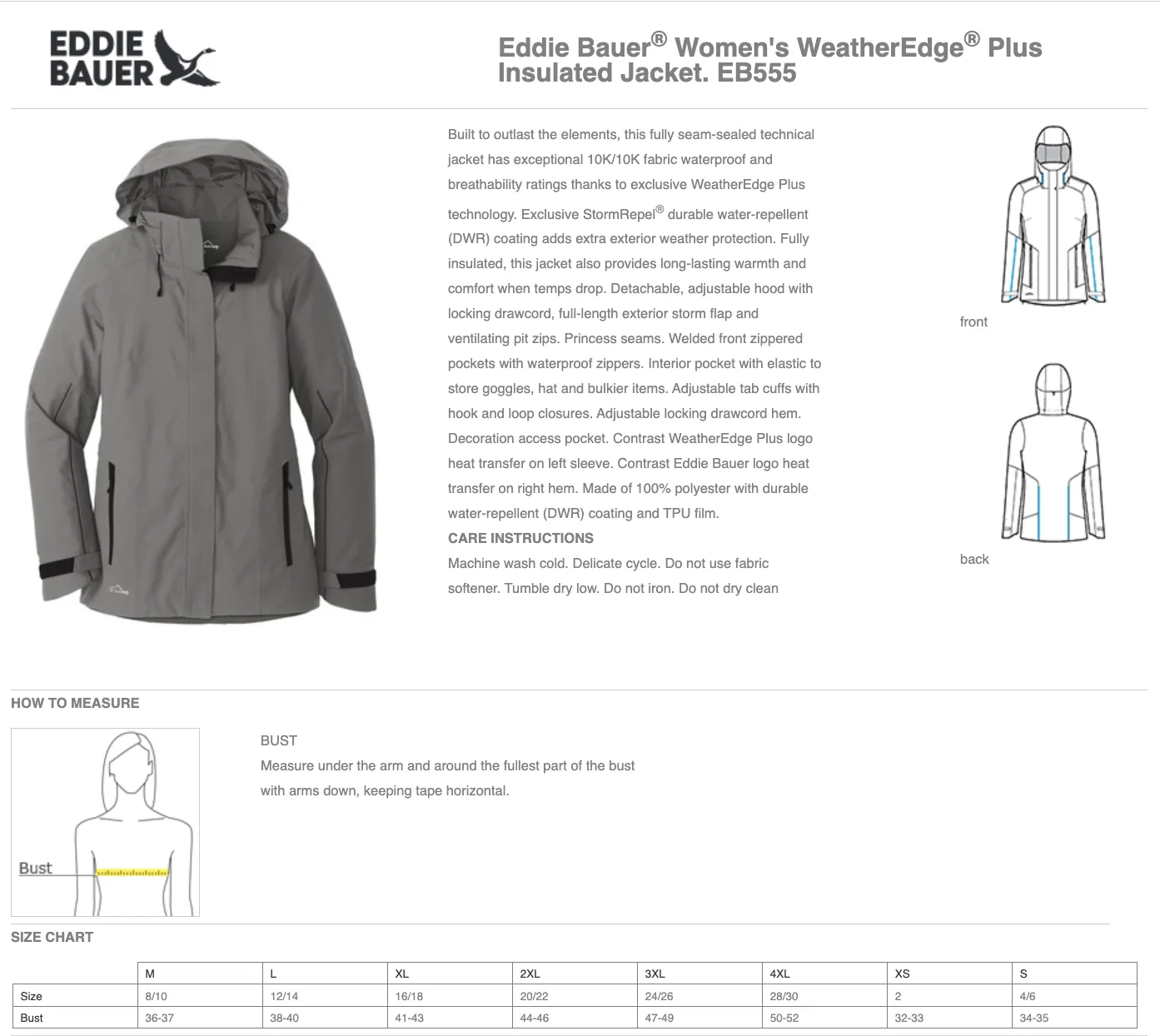 Eddie Bauer® Women's WeatherEdge® Plus Insulated Jacket