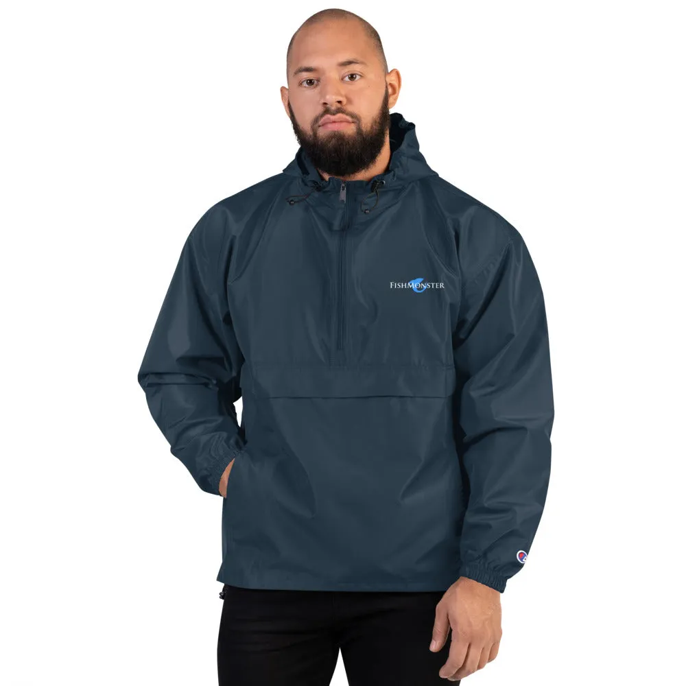 FishMonster Embroidered Water Resistant Wind Jacket