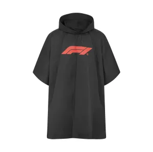 Formula 1 Tech Collection F1 Logo Poncho - Black