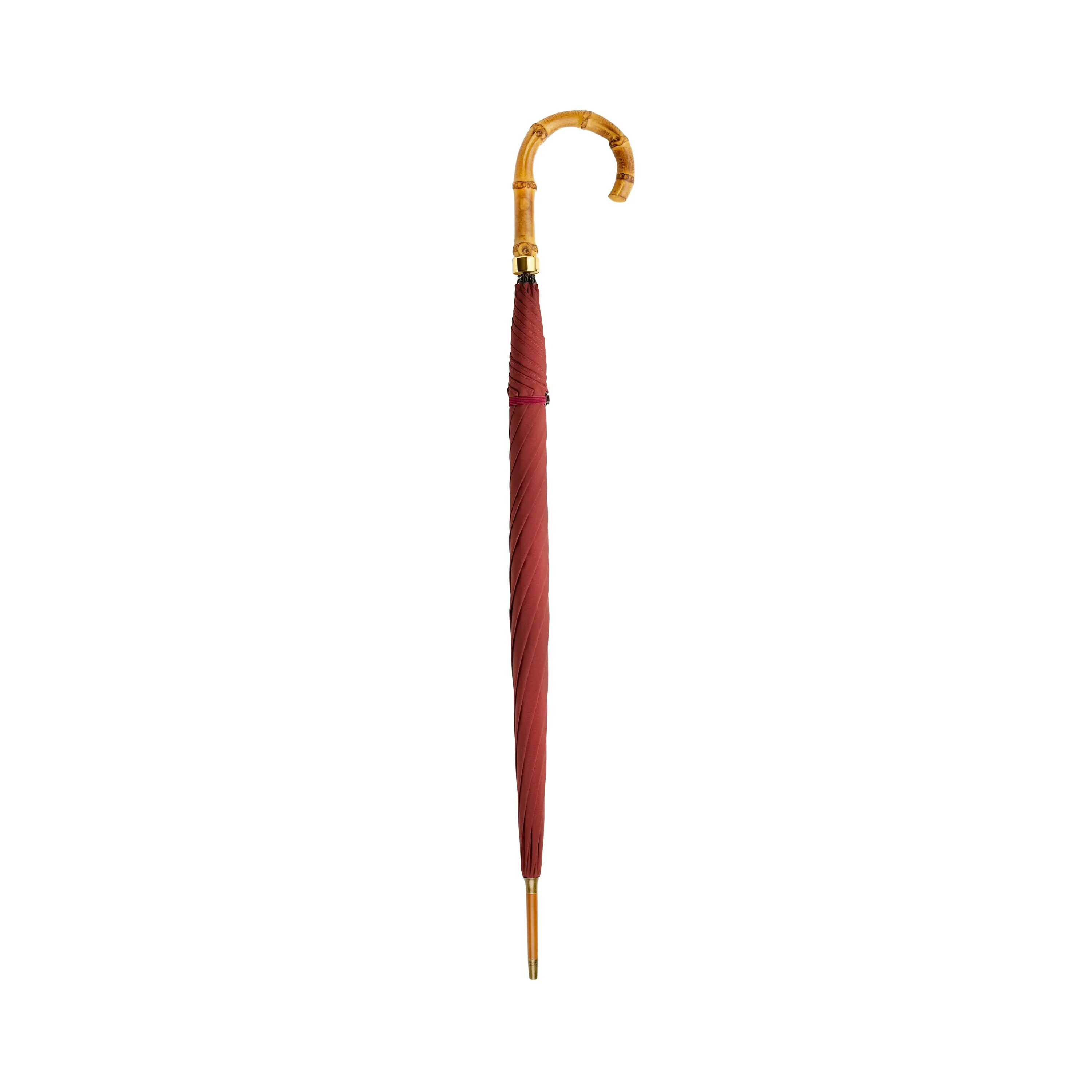 Fox Umbrellas Whangee Handle Bordeaux Umbrella