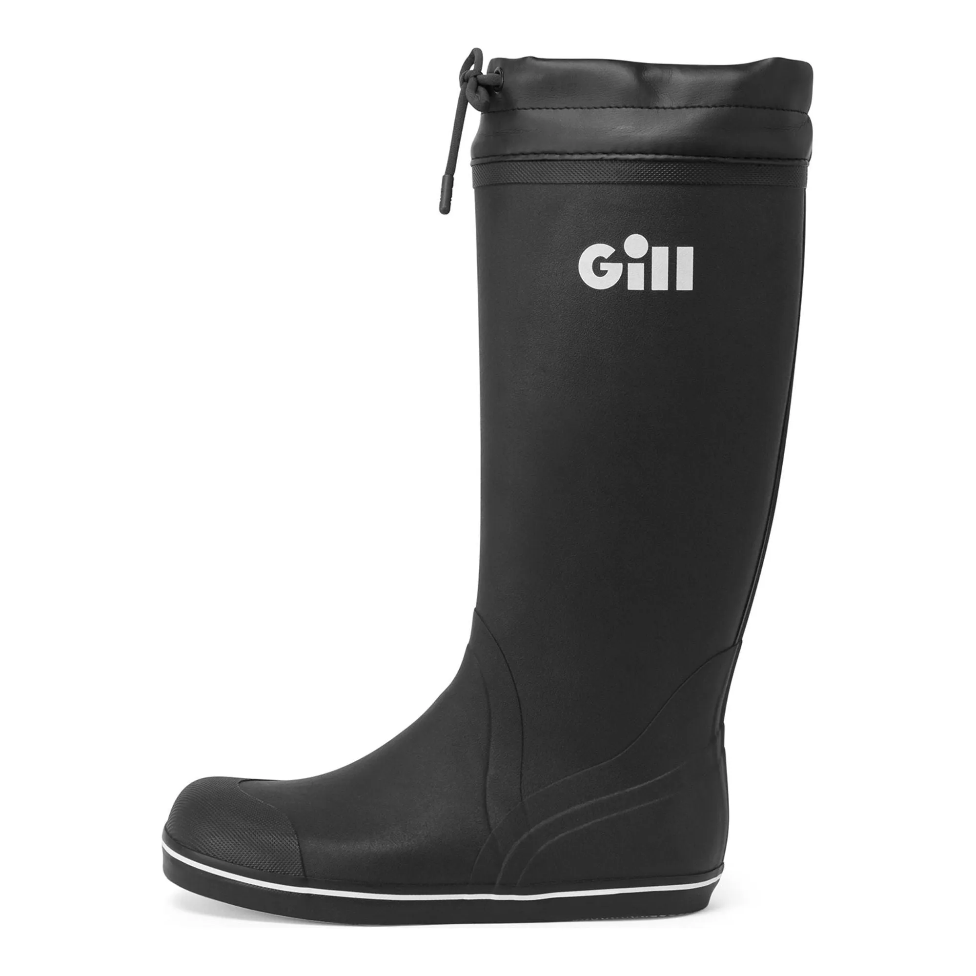 Gill Tall Yachting Rubber Boots Black