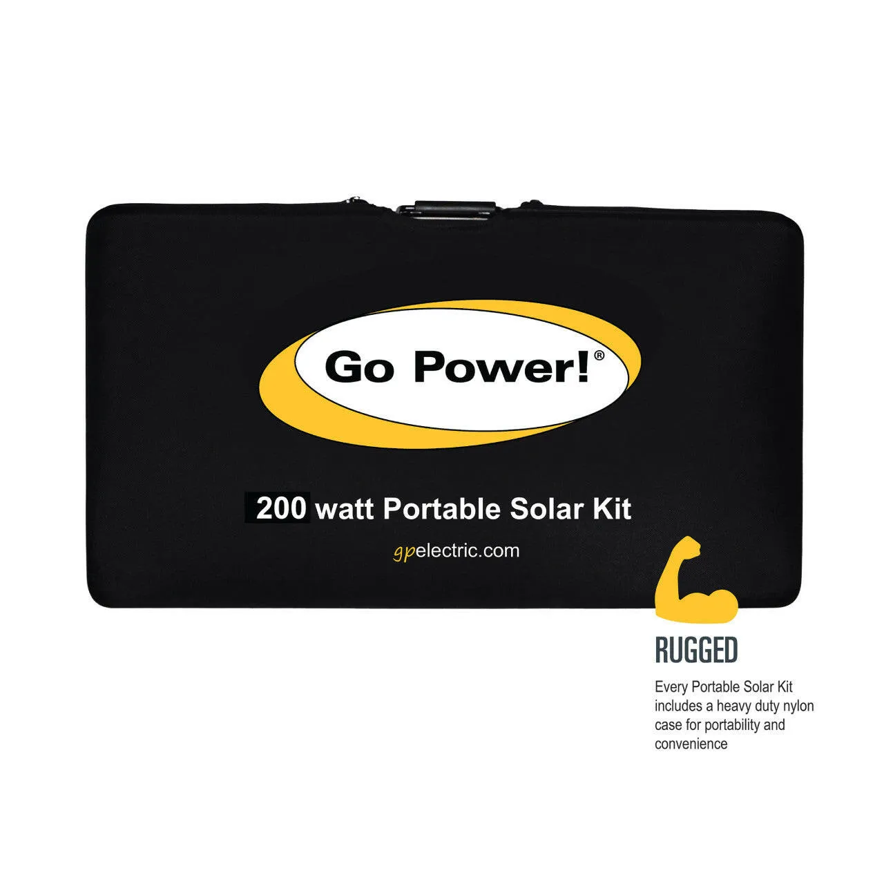 Go Power 200-Watt Portable Solar Kit