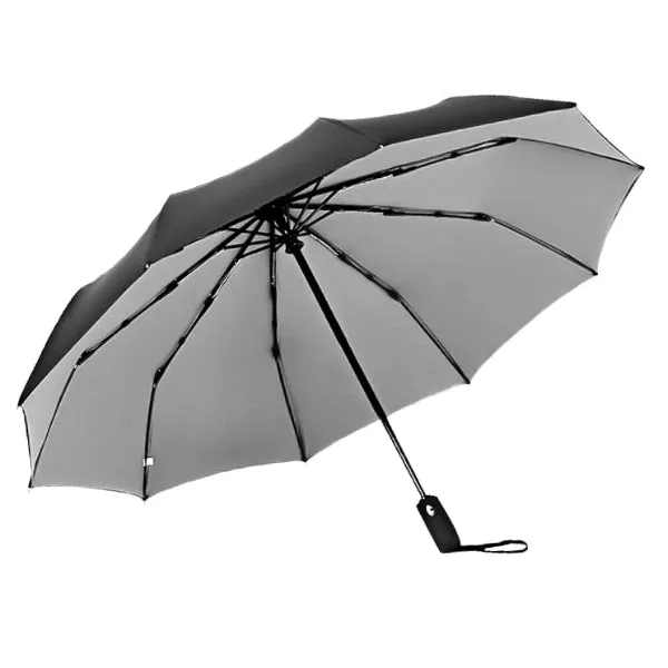 Grey & Black 2 Color Umbrella