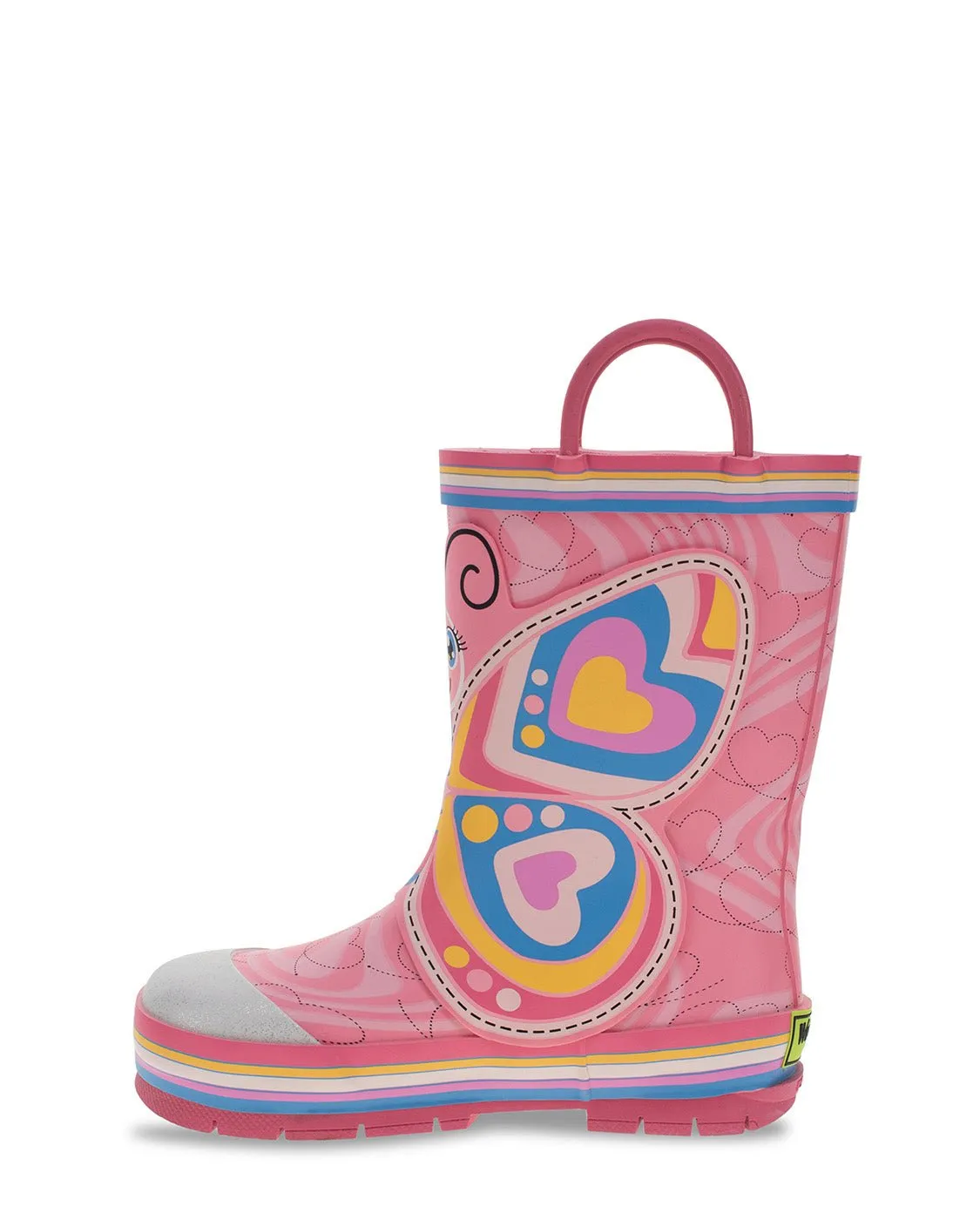 Kids Bella Butterfly Rain Boot - Pink