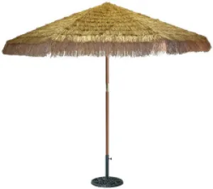 Market umbrella thatched