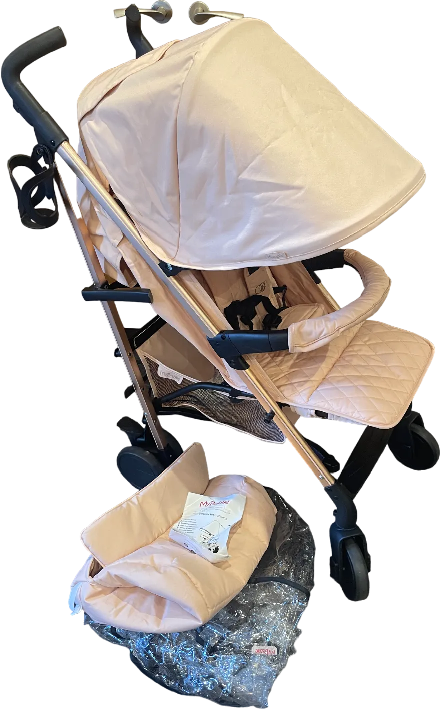 My Babiie Pink X Billie Faiers Mb51 Stroller - Rose Gold & Blush One Size