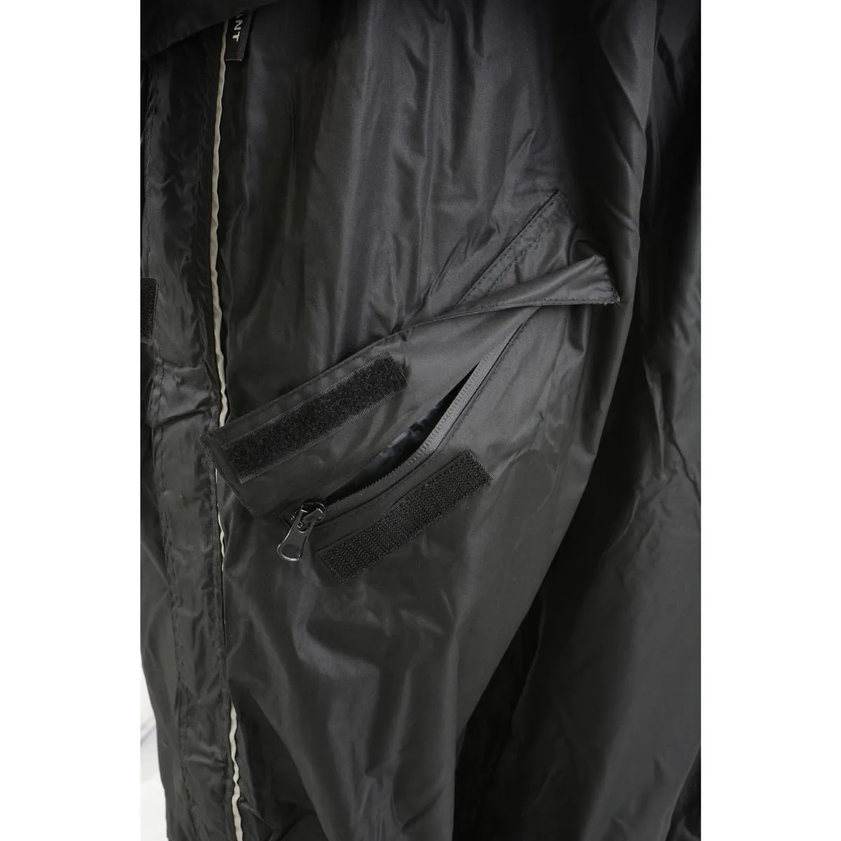 NexGen SH2342 Women's Black Water Resistant Rain Suit with Reflective Butterflies