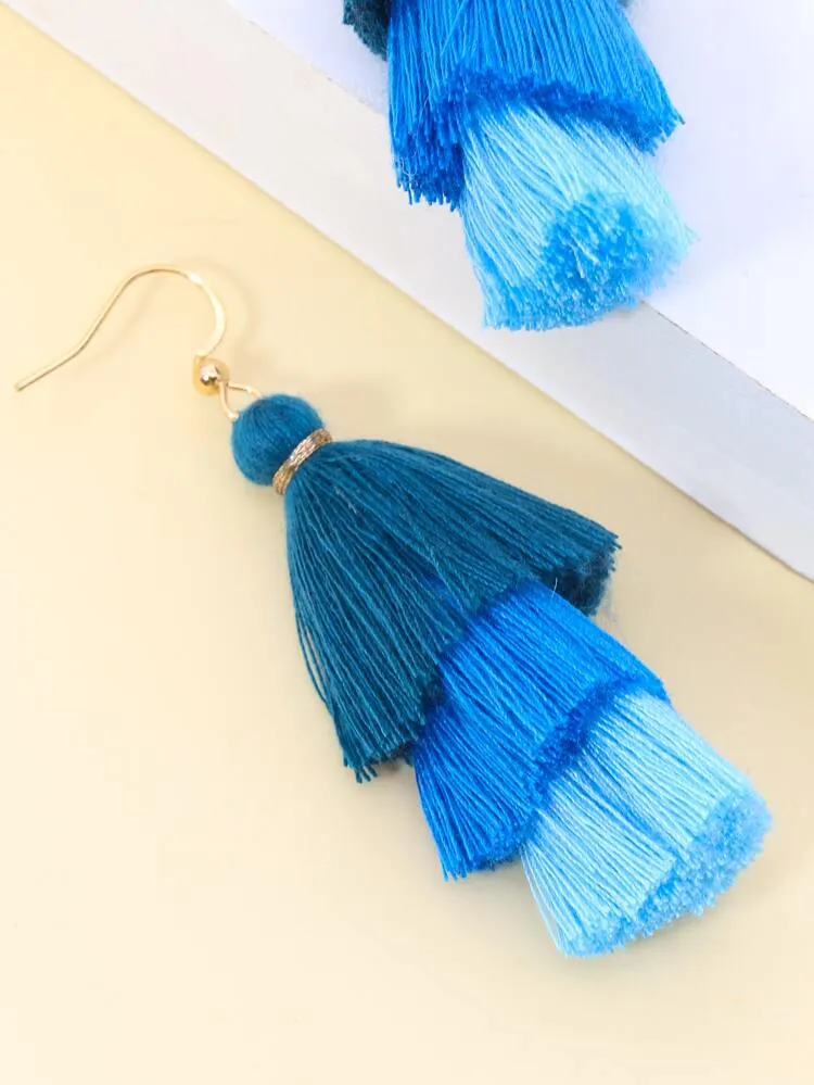 Ombré Tassel Earrings