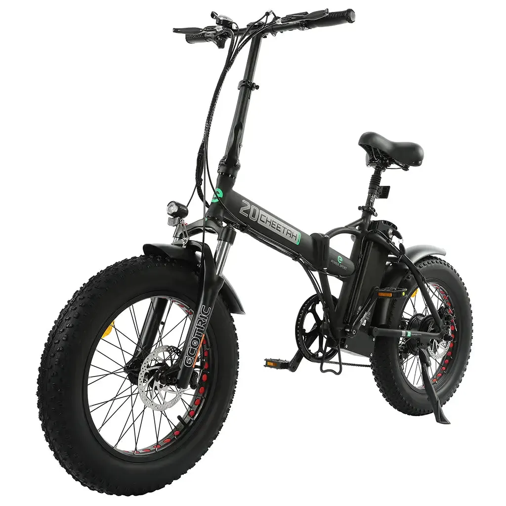 On Sale! Ecotric 20" 500W 48V Fat Tire Folding Electric Bike