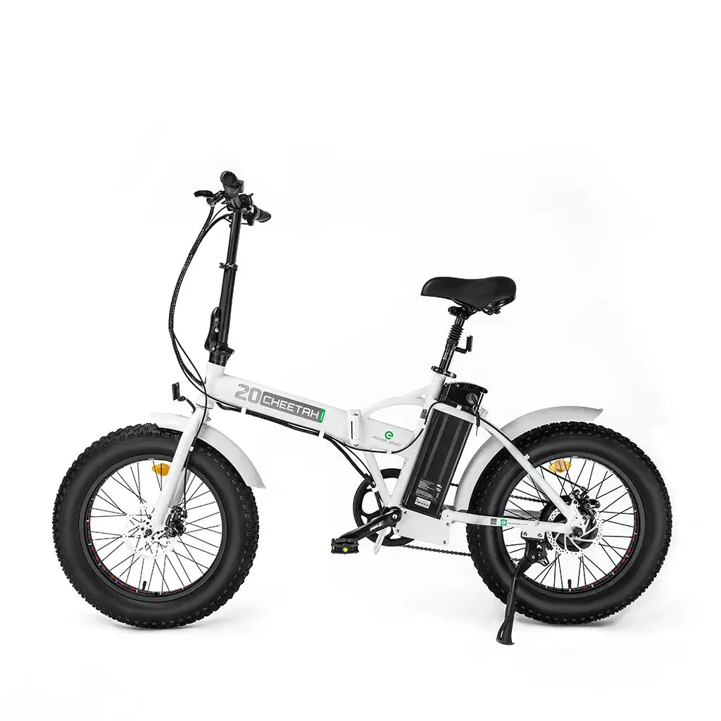 On Sale! UL Certified - Ecotric 20” 36V 500W Portable Folding Fat Tire Electric Bike