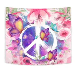 Peace Colorful Tapestry