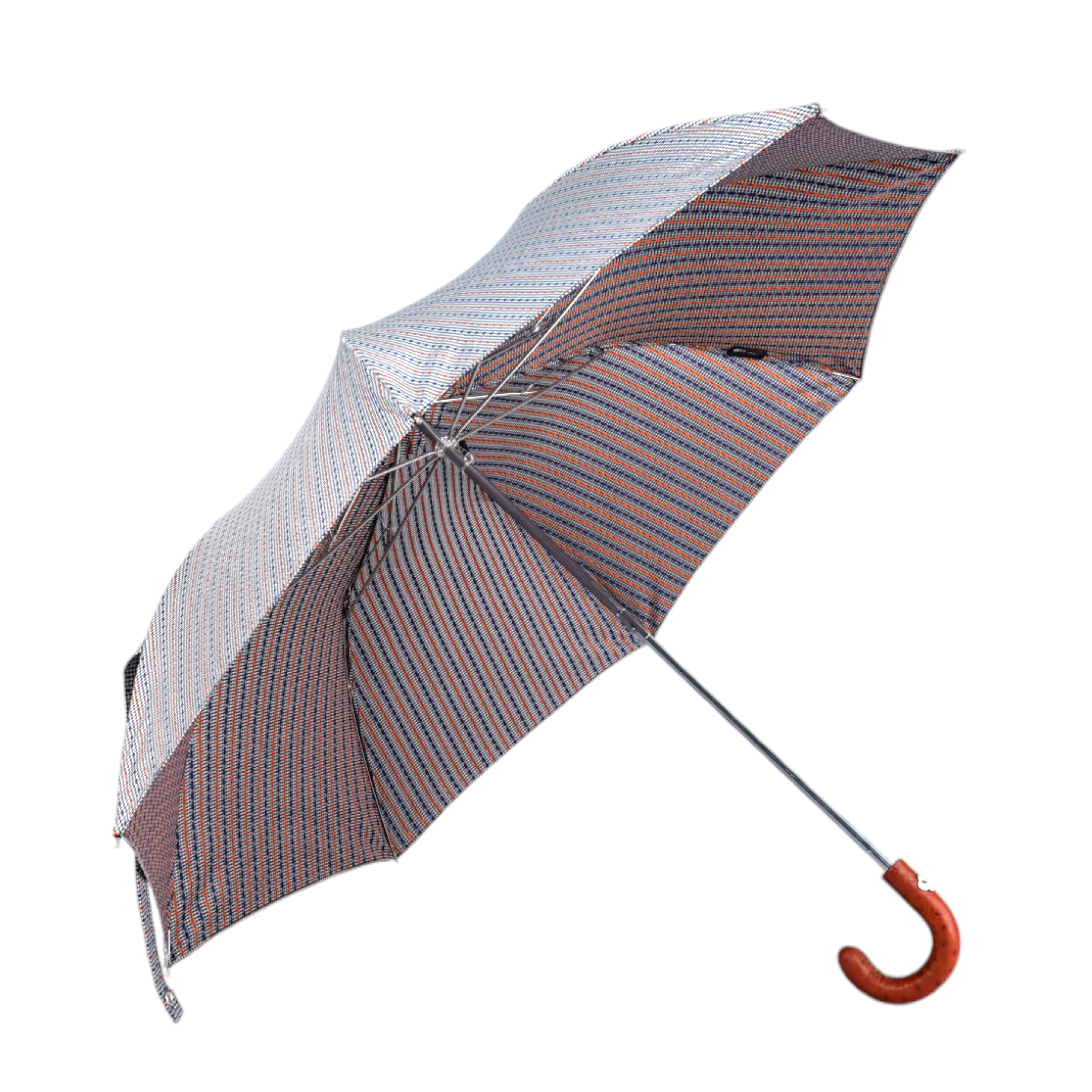 Polka Dots Jacquard: Foldable Umbrella with Bamboo