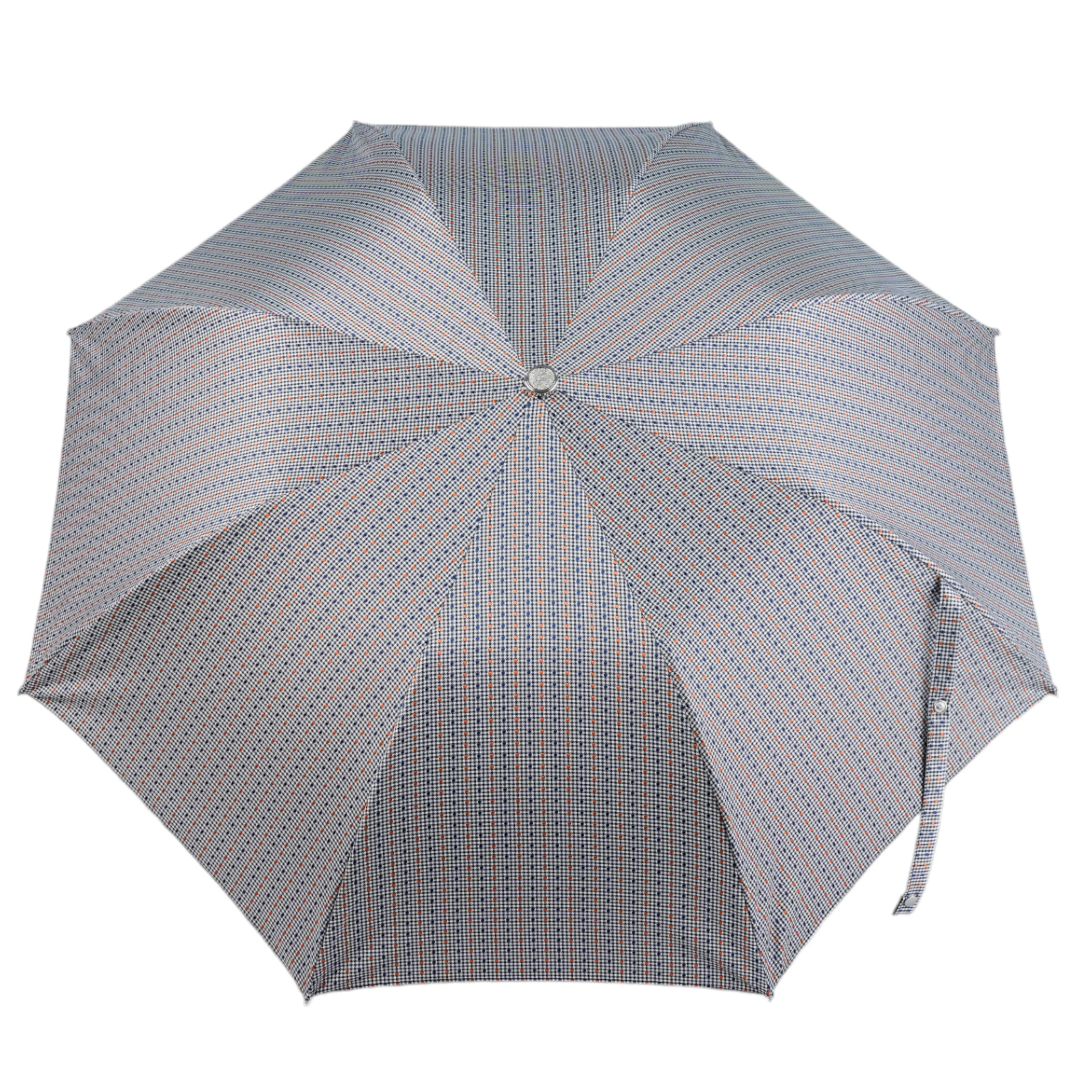 Polka Dots Jacquard: Foldable Umbrella with Bamboo