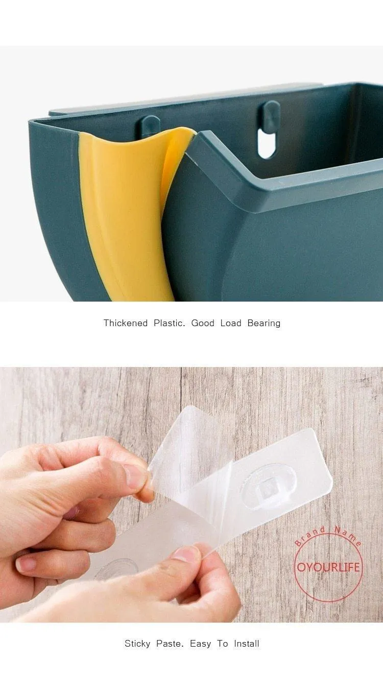 Portable Hanging Trash Bag Holder