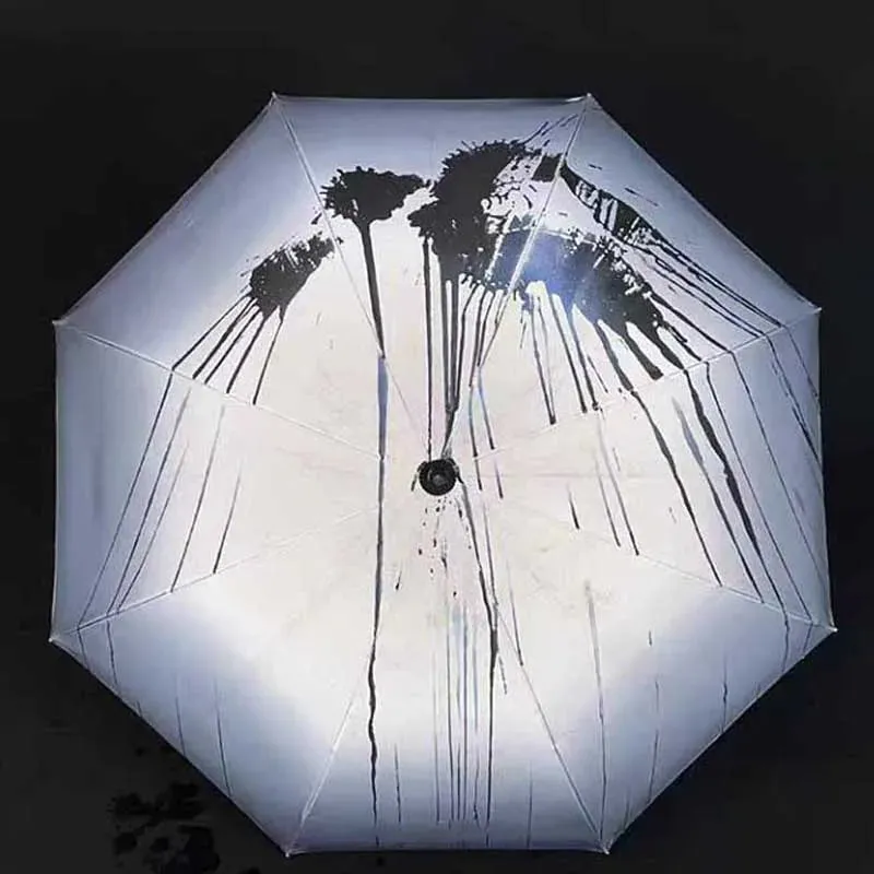 Rainbow Reflective Color-Changing Umbrella