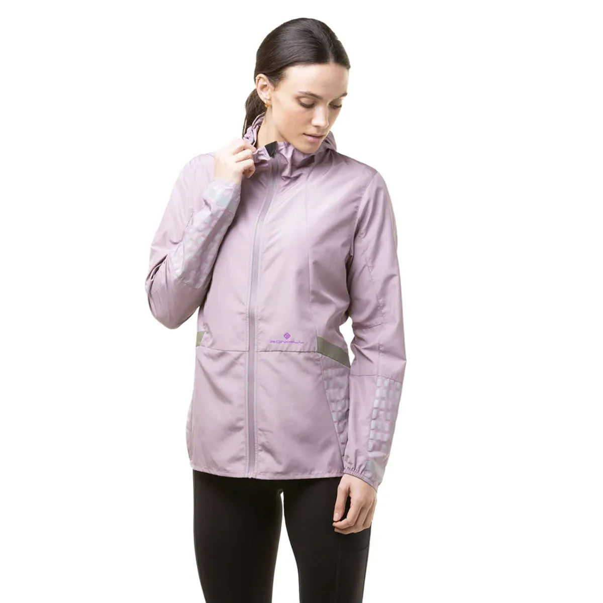 Ronhill Tech Afterhours Jacket Womens | Stardust/thistle/rflt