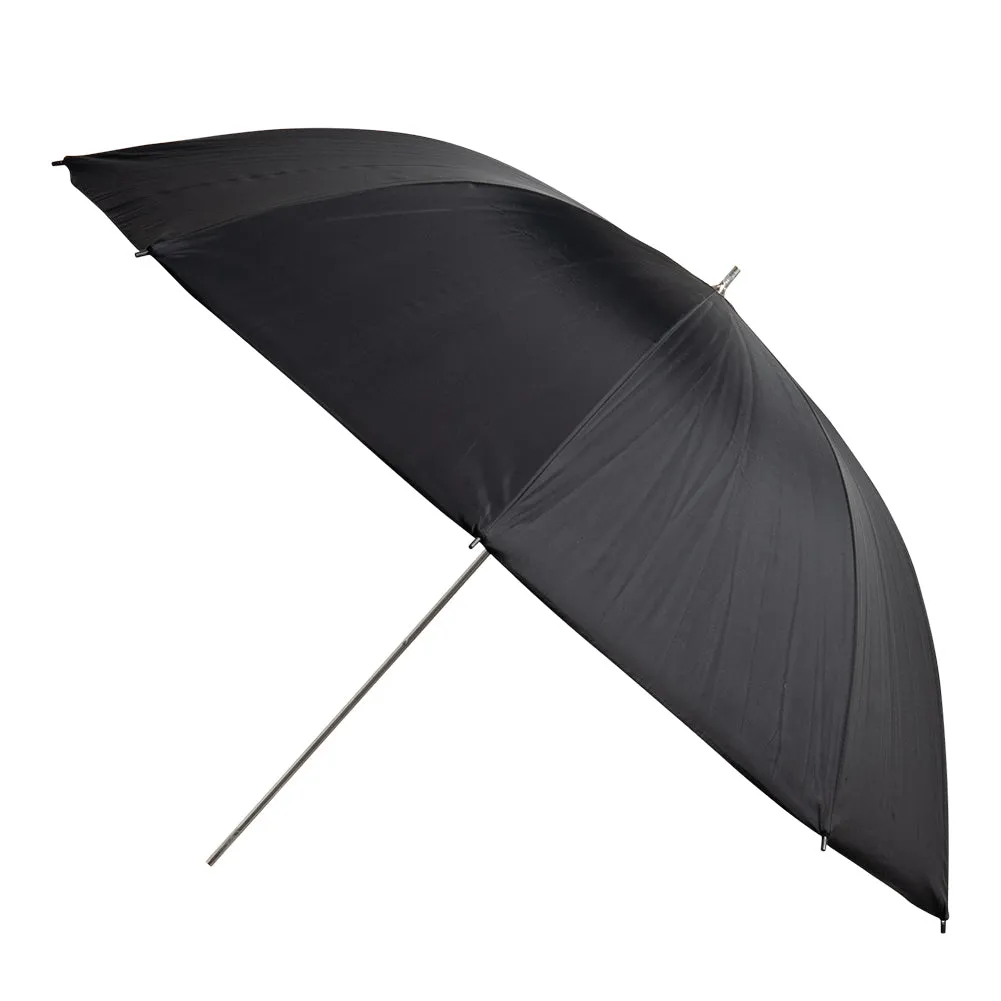 Spectrum Large Black/Silver Reflector Umbrella (40"/101cm)