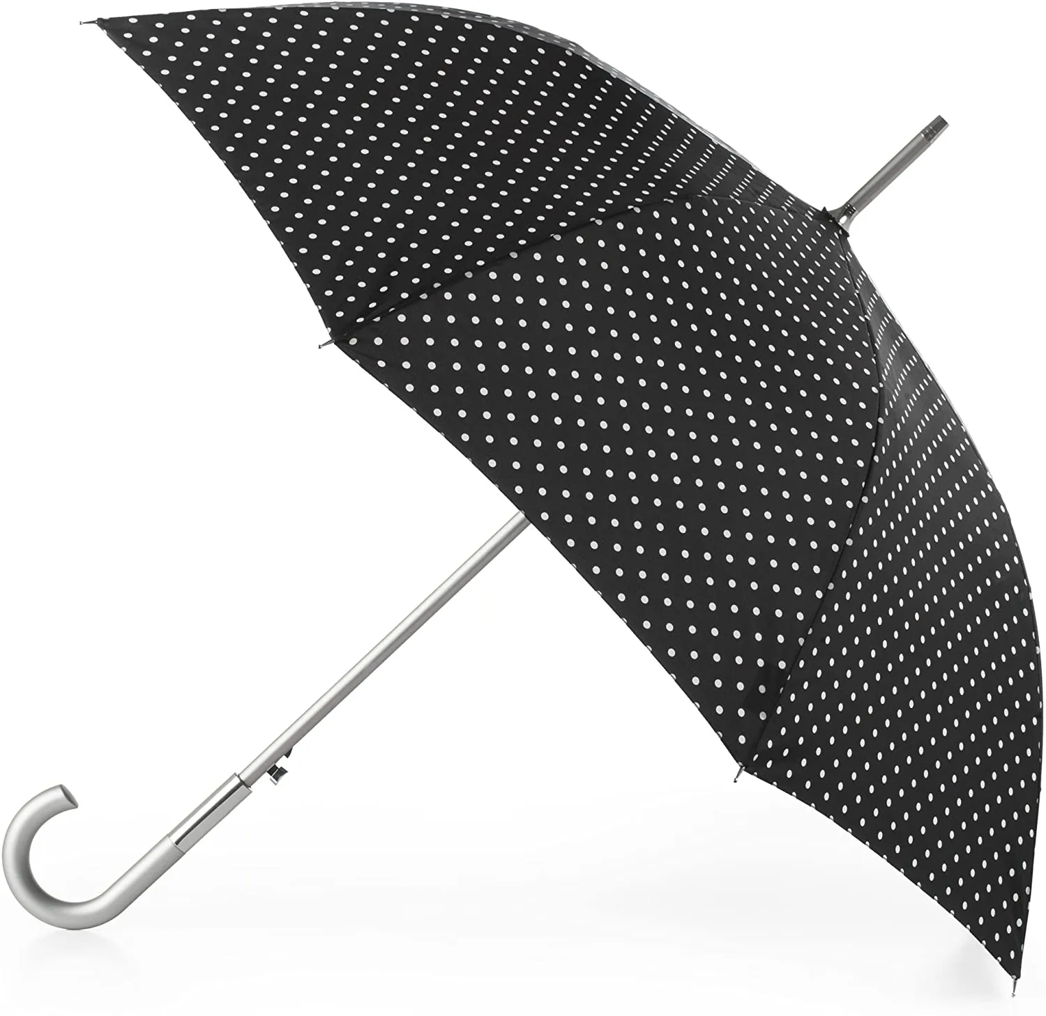 Totes Auto Open Water-Resistant Stick Umbrella