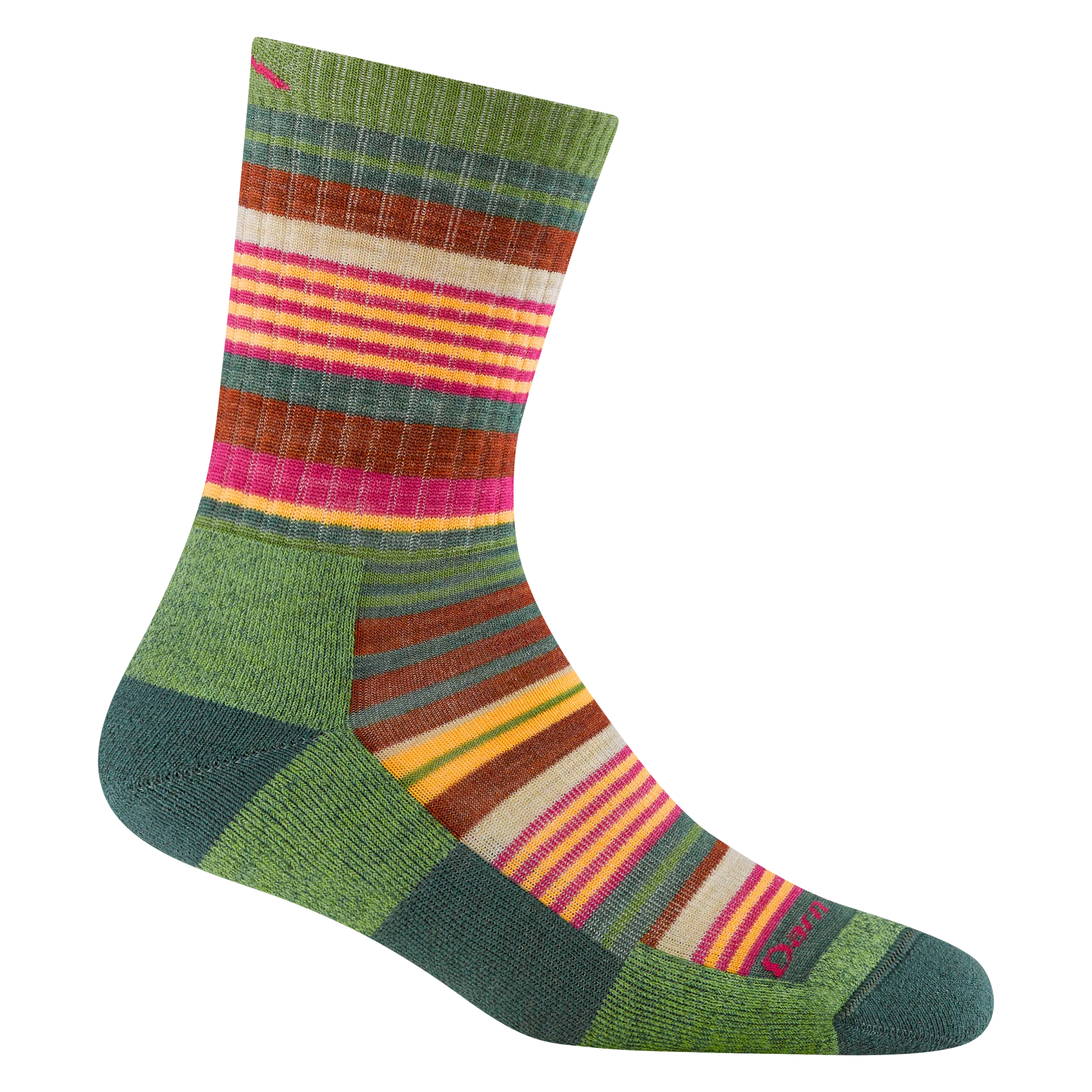 Women's Sierra Stripe Micro Crew  Lightweight Hiking Sock